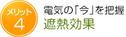 家を熱から守る